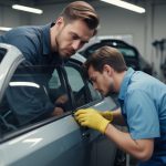 Устранение вмятин без окрашивания кузова